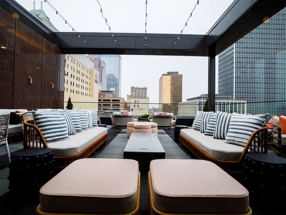 Indianapolis Rooftop Bar Photos